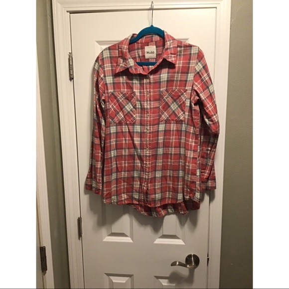Mudd Tops - Mudd Juniors Plaid Button Up